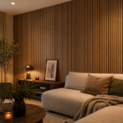 Akustikpaneel aus Holz