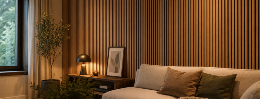 Akustikpaneel aus Holz