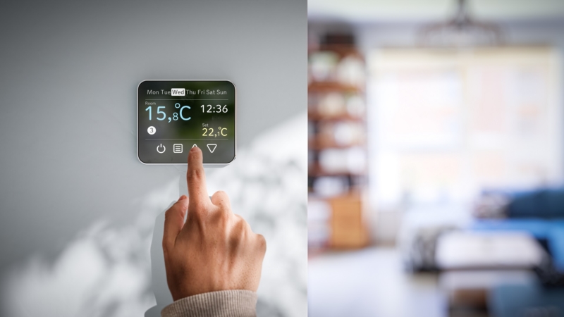 Smart Home Temperatur einstellen