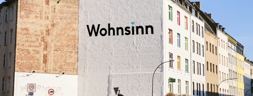 Wohnsinn.com Logo Hauswand