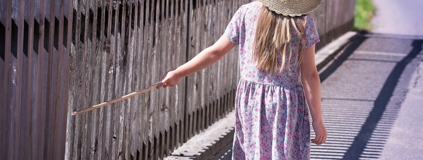 Zaun Außenanlage Immobilie